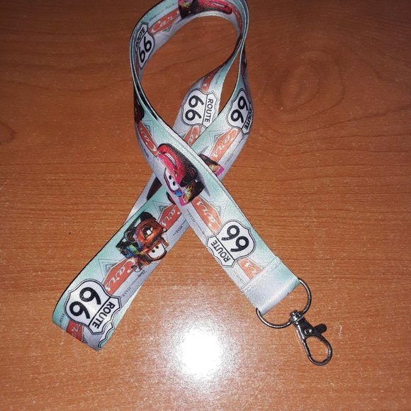 2 Disney Pixar Cars MC Queen Combo 1 Lanyards - Picture 5 of 9